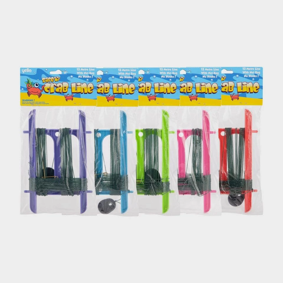 Wilton Bradley Yello Medium Crab Line With Net 1 Wilton Bradley Yello Medium Crab Line With Net