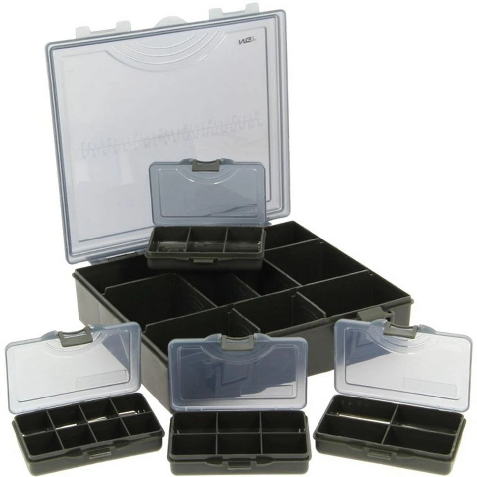 NGT Deluxe Tackle Box & Four Boxes Small 2 NGT Deluxe Tackle Box & Four Boxes Small - Image 2