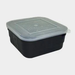 Fladen Black 2 5 Pint Square Bait Box