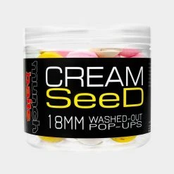 Munch Baits Cream Seed Wshd Out Pop Ups 18mm