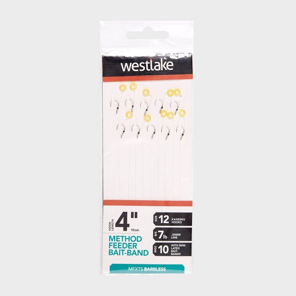 Westlake Method Feeder Bait Band Rig 4” Size 12 2 Westlake Method Feeder Bait Band Rig 4” Size 12 - Image 2