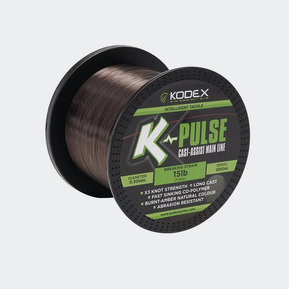 Kodex K-Pulse Mainline 15Lb/0.30Mm 1000M 1 Kodex K-Pulse Mainline 15Lb/0.30Mm 1000M