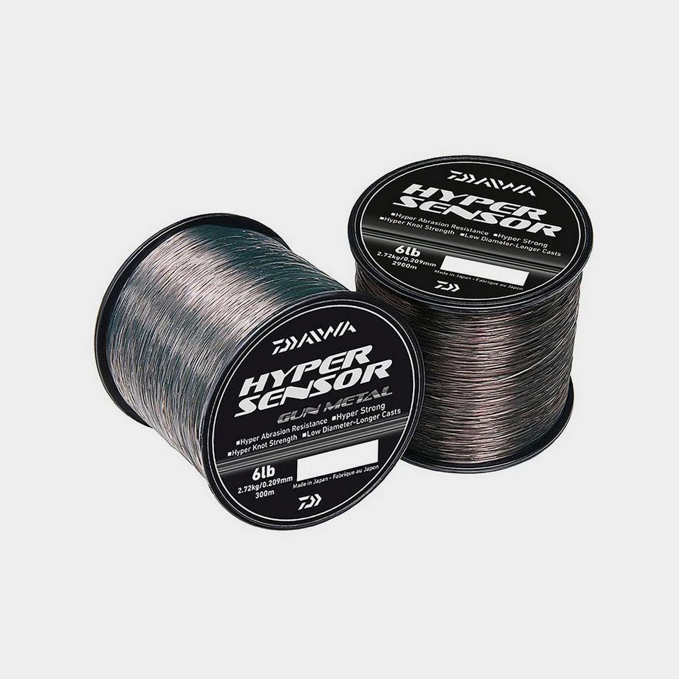 Daiwa Hyper Sensor Gun Metal Bulk 15lb 1 Daiwa Hyper Sensor Gun Metal Bulk 15lb