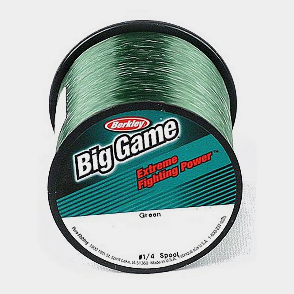 Berkley Big Game 30lb Grn Bulk Spl 1 Berkley Big Game 30lb Grn Bulk Spl