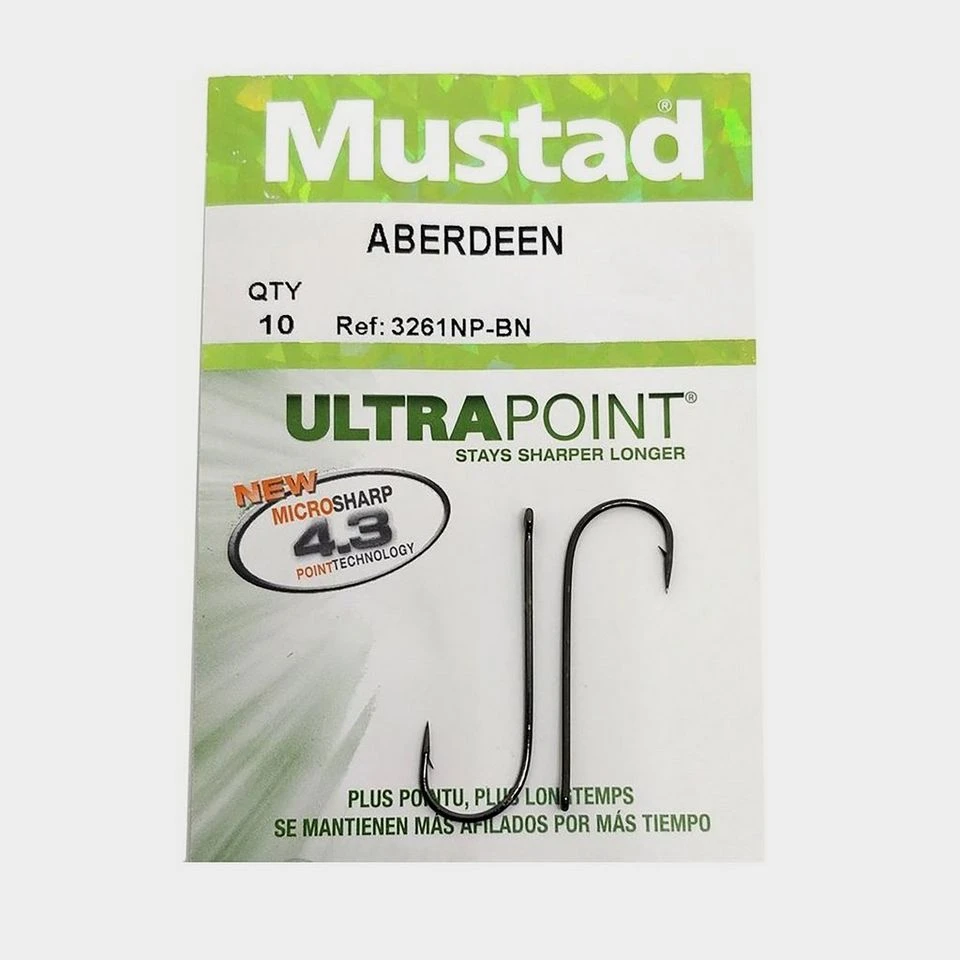 Mustad Aberdeen Hooks (Size 2/0) 1 Mustad Aberdeen Hooks (Size 2/0)