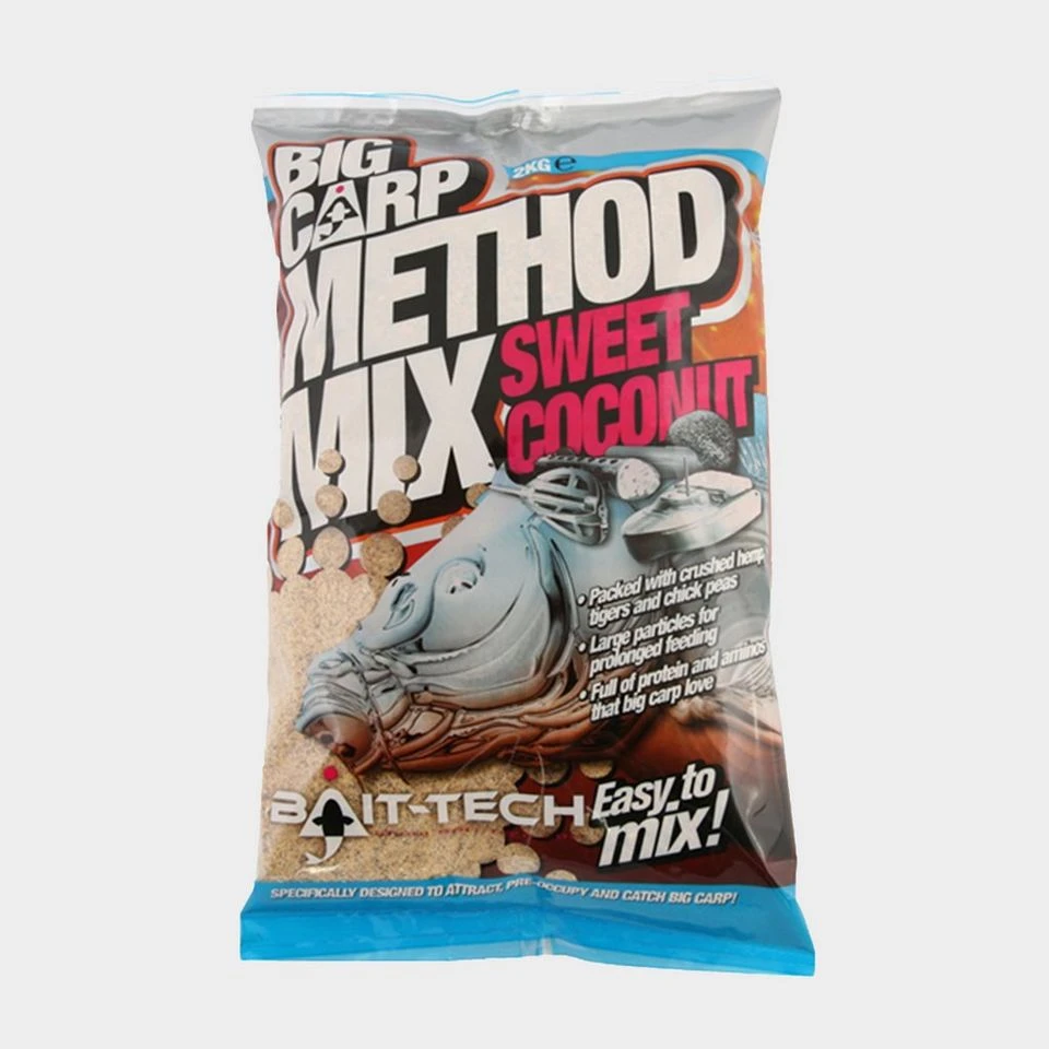 Bait-Tech Big Carp Method Mix In Sweet Coconut 1 Bait-Tech Big Carp Method Mix In Sweet Coconut