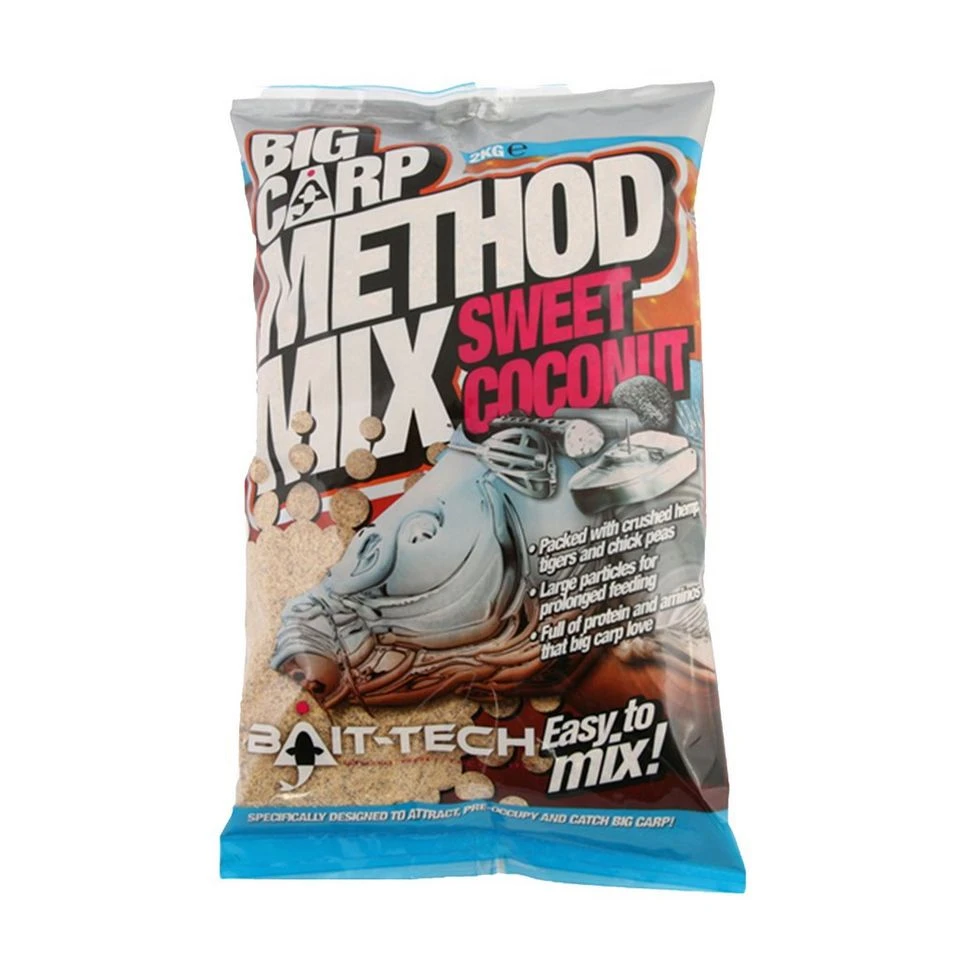 Bait-Tech Big Carp Method Mix In Sweet Coconut 2 Bait-Tech Big Carp Method Mix In Sweet Coconut - Image 2