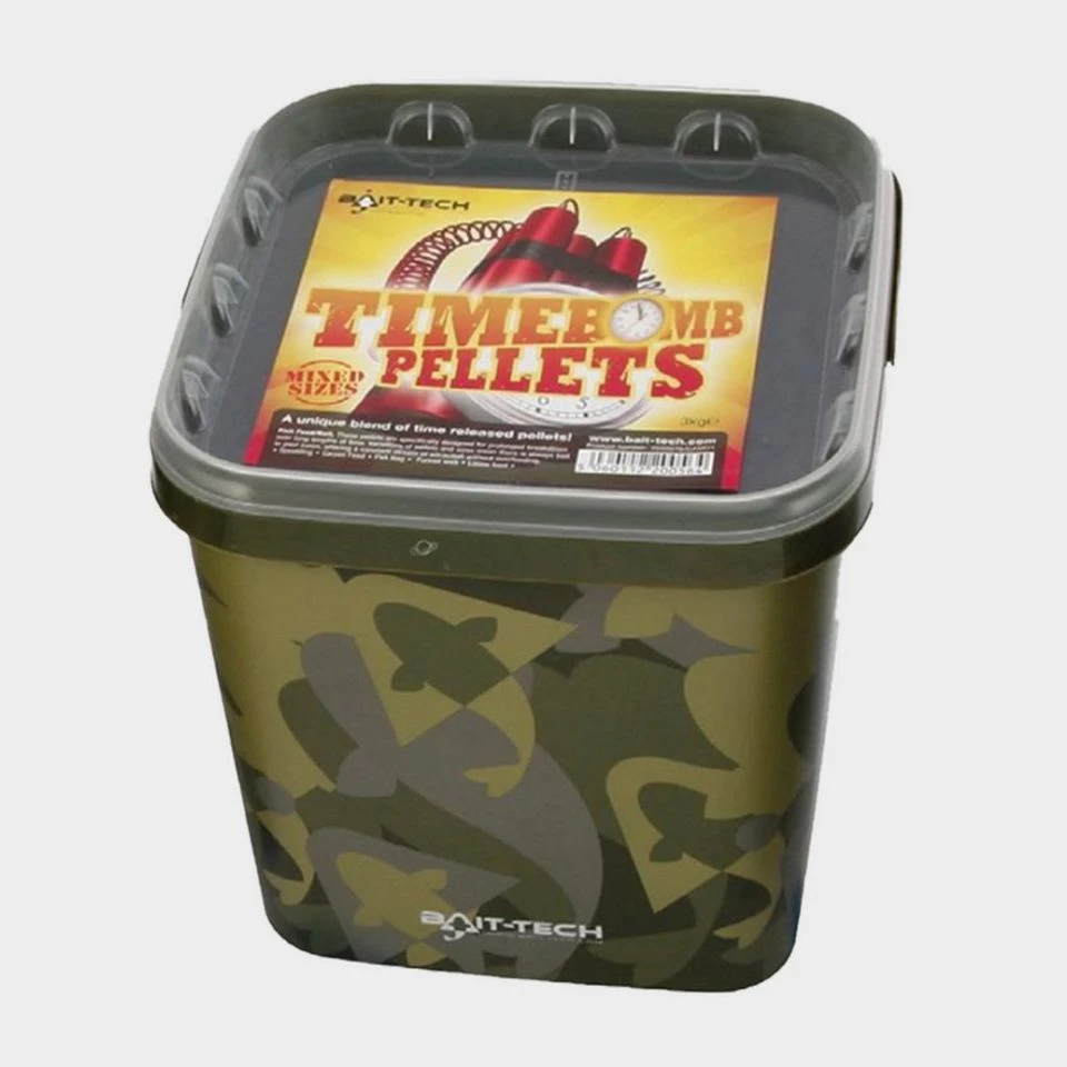 Bait-Tech Time Bomb Pellets Bucket 1 Bait-Tech Time Bomb Pellets Bucket