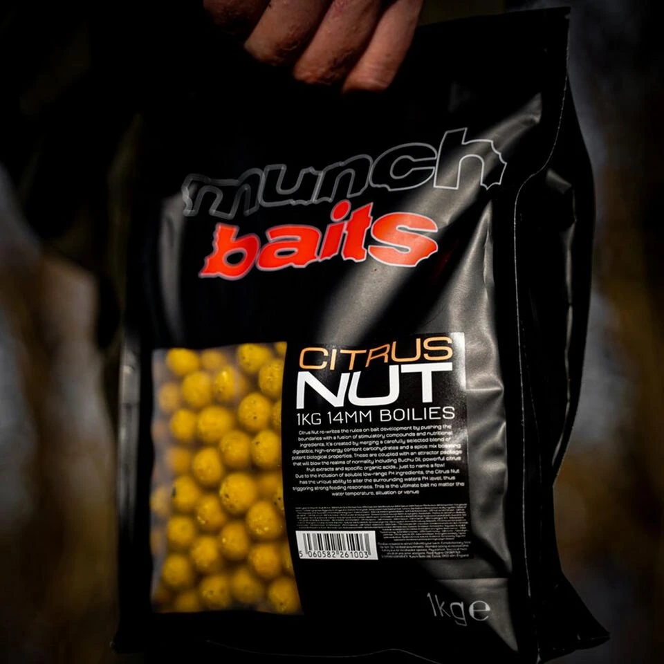 Munch Citrus Nut Boilies (18mm) 2 Munch Citrus Nut Boilies (18mm) - Image 2