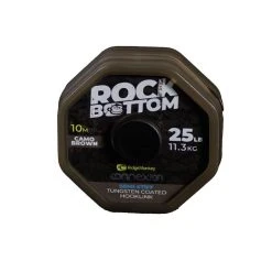 Ridgemonkey Rock Bottom Tungsten Semi Stiff Coated Hooklink Camo Green 25lb -TronixFishing shop go 672576 z