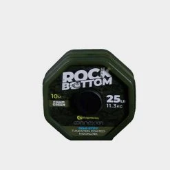 Ridgemonkey Rock Bottom Tungsten Semi Stiff Coated Hooklink Camo Brown 25lb
