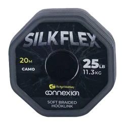 Ridgemonkey SilkFlex Soft Braid Hooklink 25lb -TronixFishing shop go 672605 z
