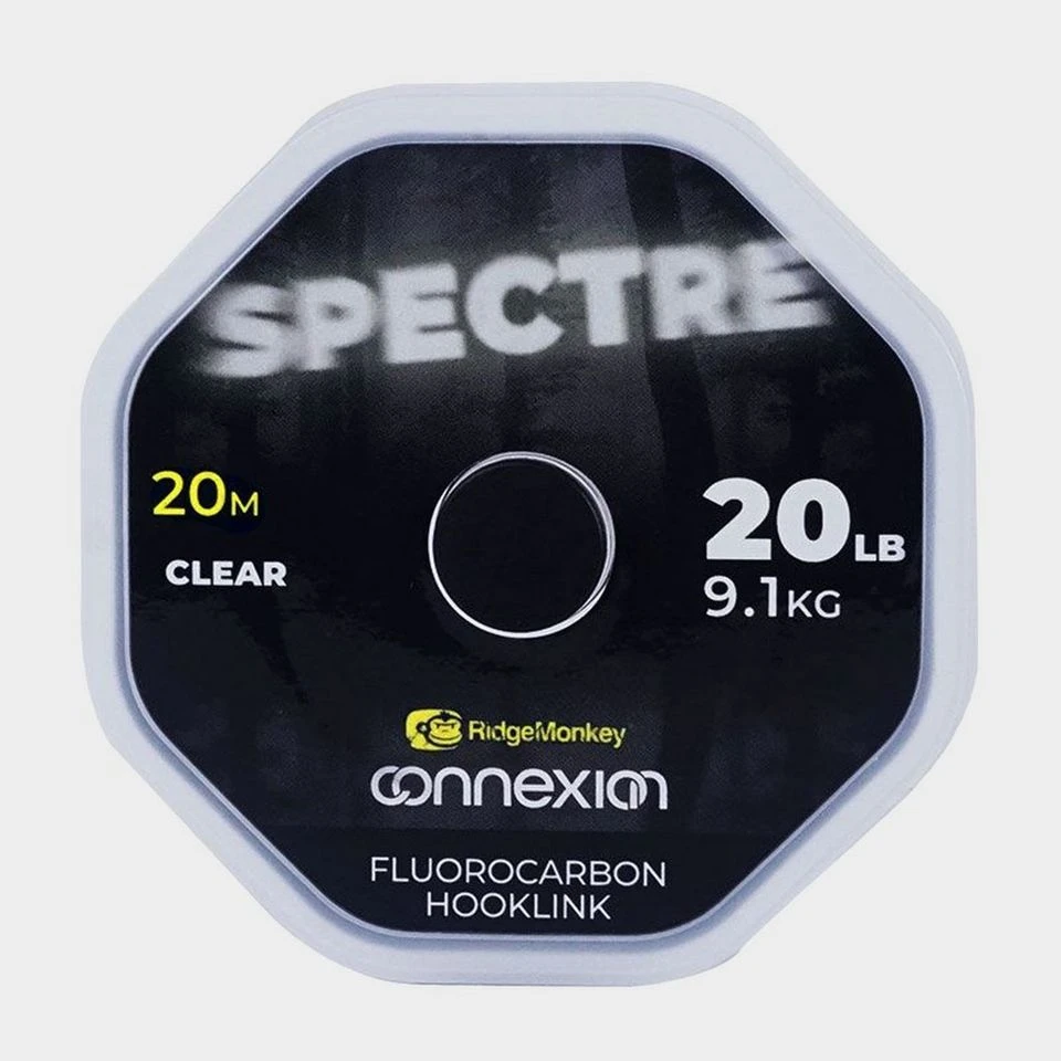 Ridgemonkey Spectre Fluorocarbon Hooklink 20lb 1 Ridgemonkey Spectre Fluorocarbon Hooklink 20lb